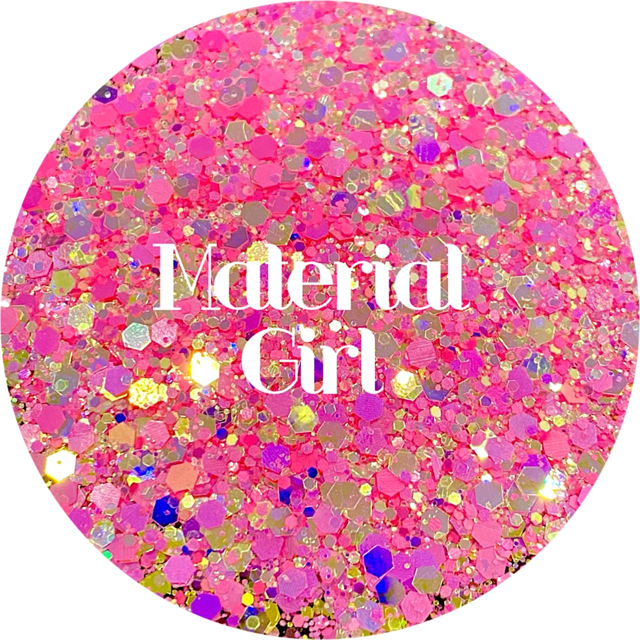Polyester Glitter - Material Girl by Glitter Heart Co.&#x2122;
